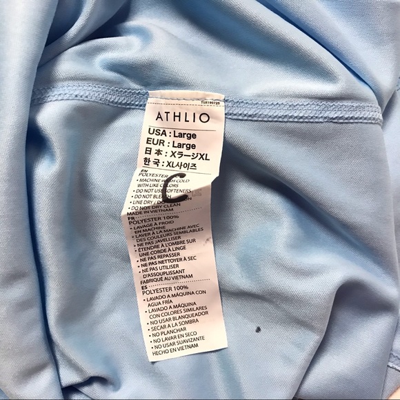 ATHLIO Men's Shirt Workout Running Size L - Picture 5 of 6